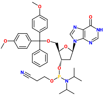 (image for) MC082111 5'-O-DMT-2'-deoxyinosine 3'-CE phosphoramidite